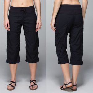 Lululemon Studio Crop Sz 12 In Black